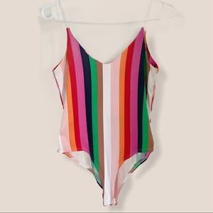 Multicolored bodysuit